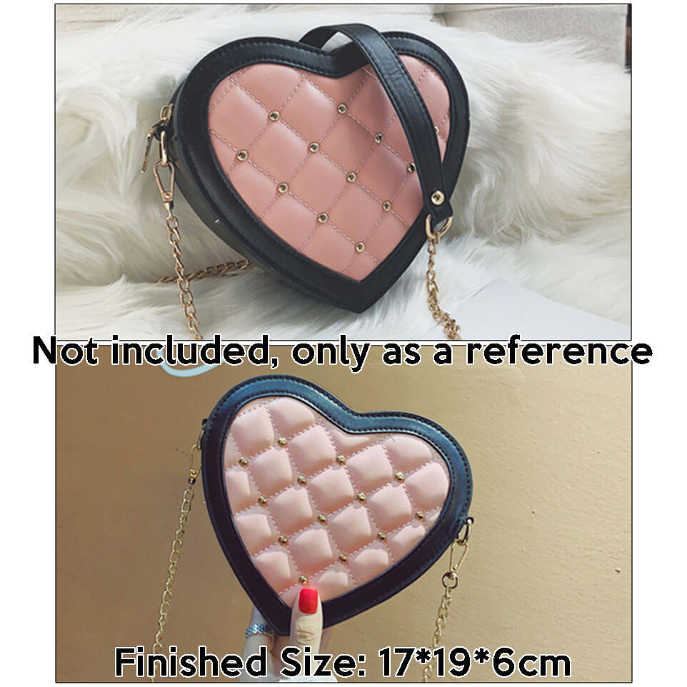 BABYLON™ Heart Crossbody Bag Leather Gift Pattern AAB - 417 - Babylon LeatherBabylon LeatherAAB-417-Kraft Board