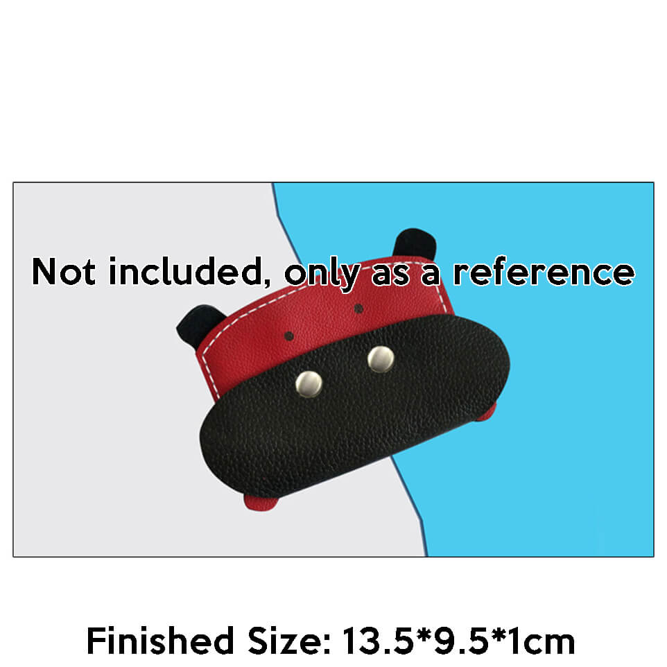 BABYLON™ Hippo Cartoon Coin Purse Pattern AAB - 367 - Babylon LeatherBabylon LeatherAAB-367-Kraft Board
