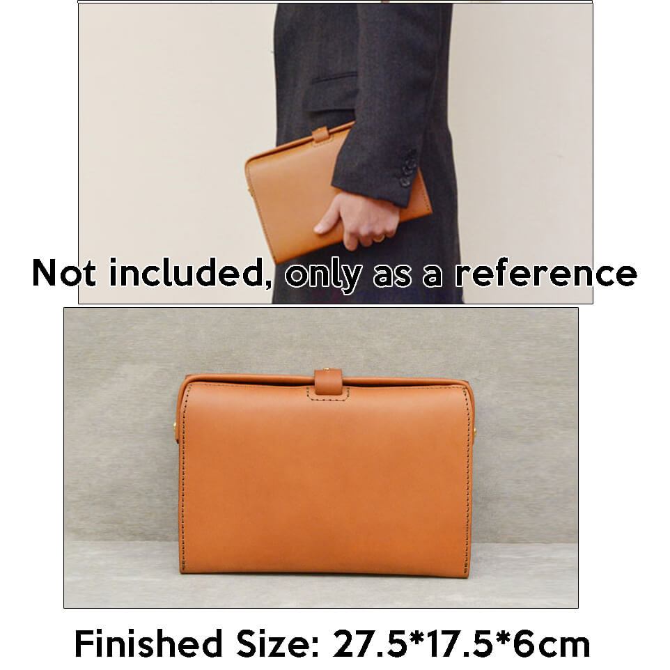 BABYLON™ Leather Business Clutch Pattern AAB - 347 - Babylon LeatherBabylon LeatherAAB-347-Kraft Board