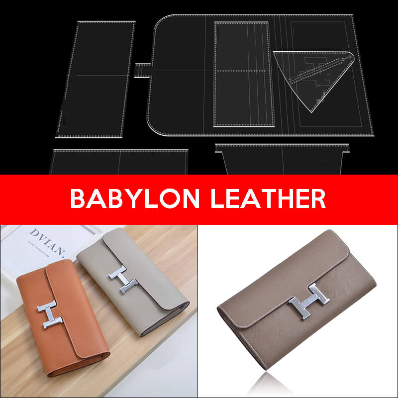 BABYLON™ Leather Card Holder DIY Handmade Pattern AAB - 12 - Babylon LeatherBabylon LeatherAAB - 22 - Kraft Board