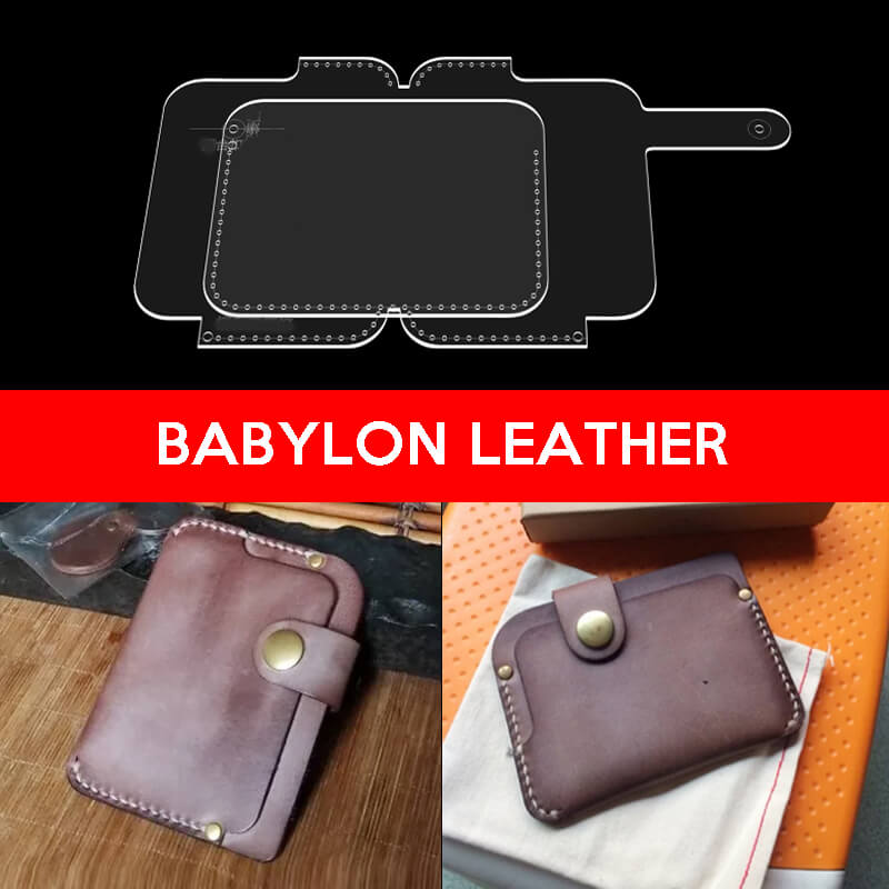 BABYLON™ Leather Coin Purse Handcraft Pattern AAB - 392 - Babylon LeatherBabylon LeatherAAB-392-Kraft Board