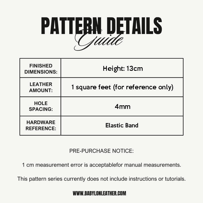 BABYLON™ Leather Craft Tool Organizer Pattern AAB - 835 - Babylon LeatherBabylon LeatherAAB - 835 - Kraft Board