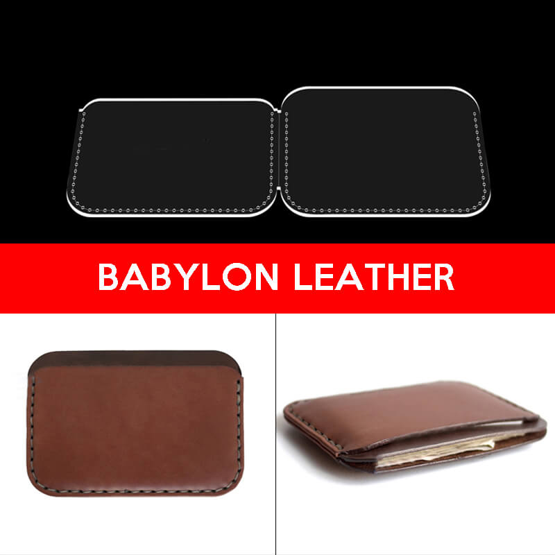 BABYLON™ Leather Handmade Cardholder Making Pattern AAB - 299 - Babylon LeatherBabylon LeatherAAB - 299 - Kraft Board