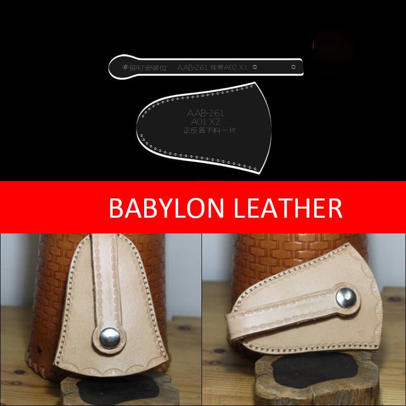 BABYLON™ Leather Key Holder Pattern AAB - 261 - Babylon LeatherBabylon LeatherAAB - 261 - Kraft Board