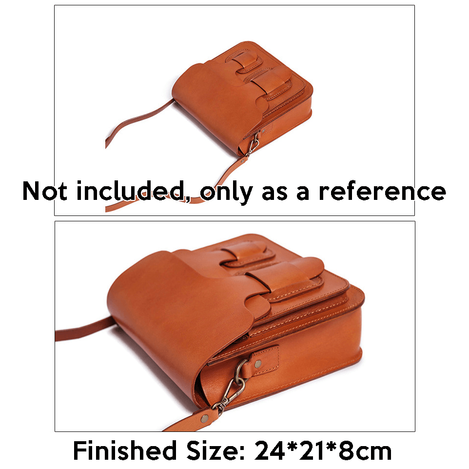 BABYLON™ Leather Shoulder Bag Handcraft Pattern AAB - 413 - Babylon LeatherBabylon LeatherAAB-413-Kraft Board