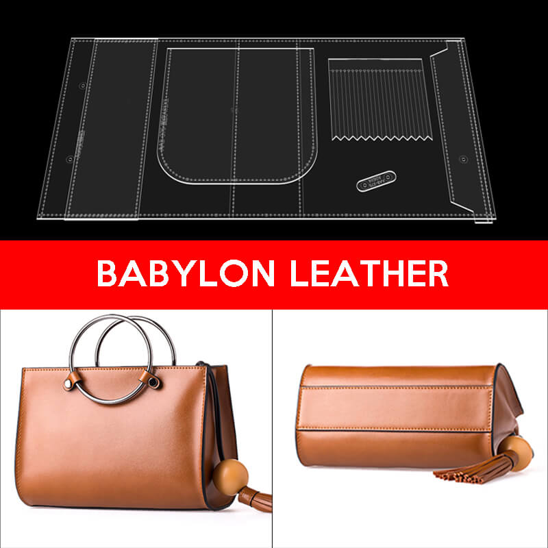 BABYLON™ Leather Shoulder Bag Love Gift Pattern AAB - 375 - Babylon LeatherBabylon LeatherAAB-375-Kraft Board