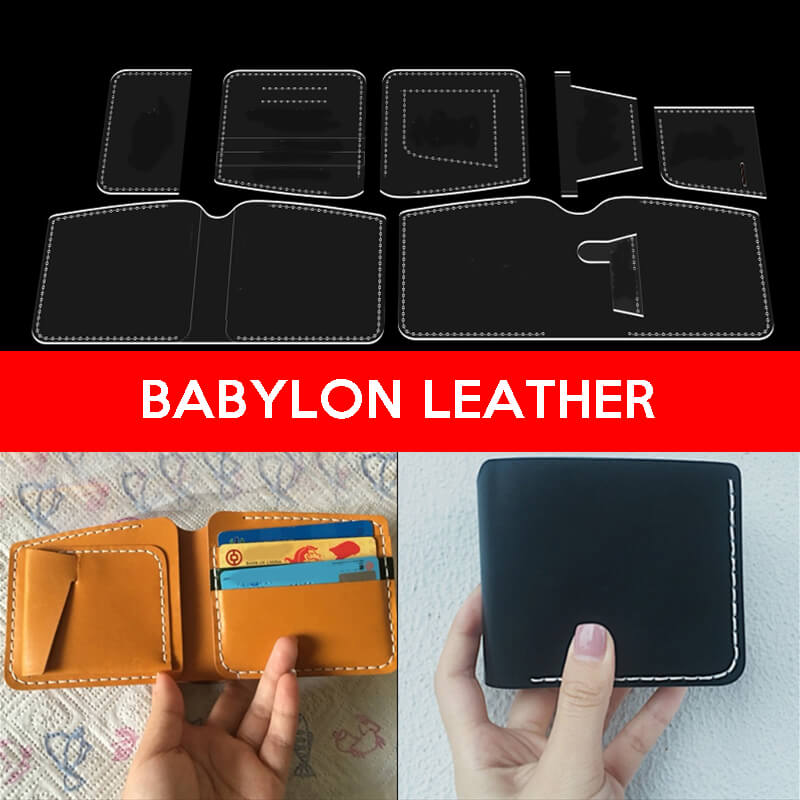 BABYLON™ Leather Wallet Gift Pattern AAB - 332 - Babylon LeatherBabylon LeatherAAB - 332 - Kraft Board