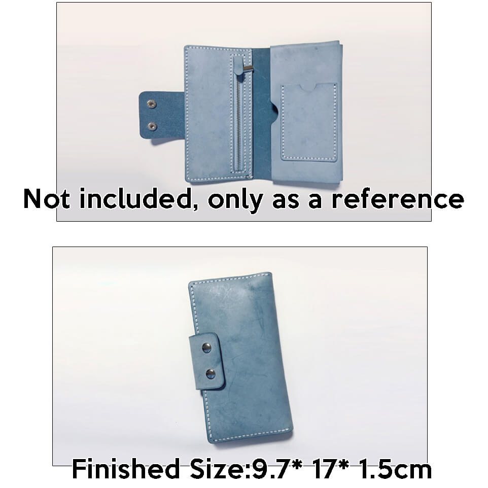 BABYLON™ Long Wallet Clutch Making Pattern AAB - 270 - Babylon LeatherBabylon LeatherAAB - 270 - Kraft Board