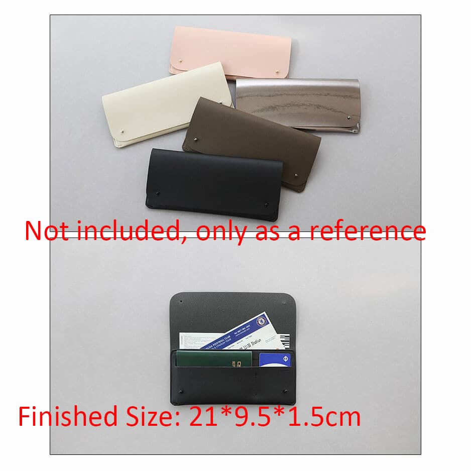 BABYLON™ Long Wallet DIY Crafting Pattern AAB - 91 - Babylon LeatherBabylon LeatherAAB - 91 - Kraft Board