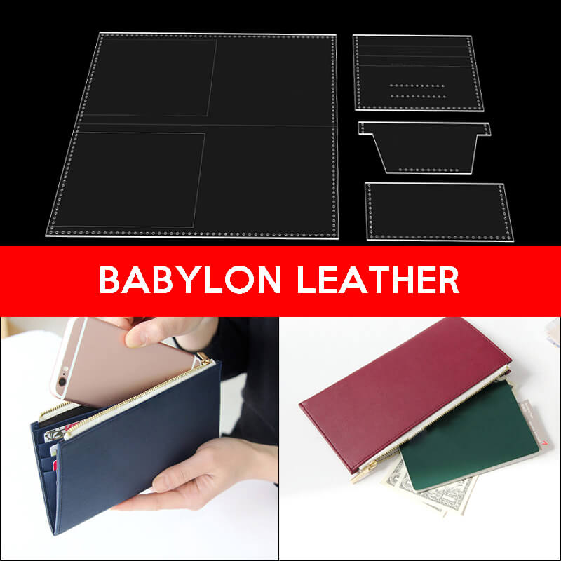 BABYLON™ Long Wallet Leather Gift of Love Pattern AAB - 336 - Babylon LeatherBabylon LeatherAAB - 336 - Kraft Board