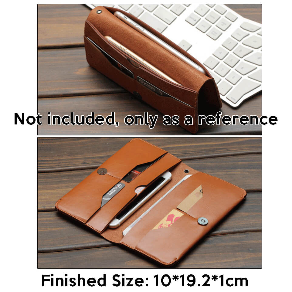 BABYLON™ Long Wallet with Multiple Card Slots Leather Pattern AAB - 430 - Babylon LeatherBabylon LeatherAAB-430-Kraft Board