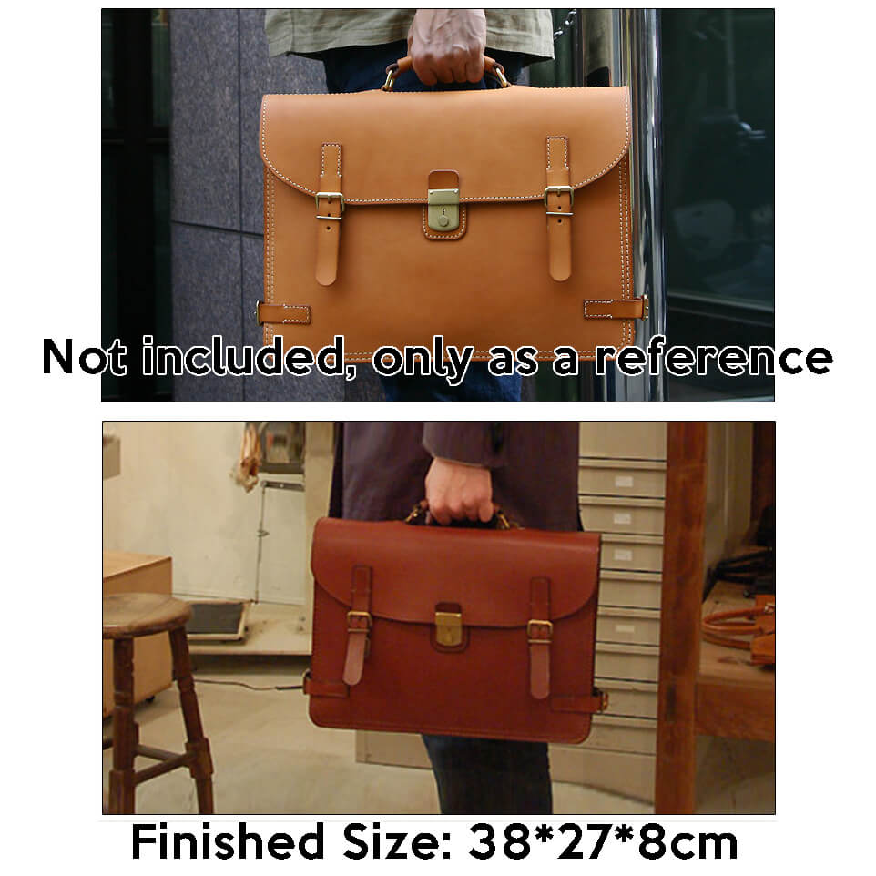 BABYLON™ Men's Business Handbag Leather Pattern AAB - 323 - Babylon LeatherBabylon LeatherAAB - 323 - Kraft Board