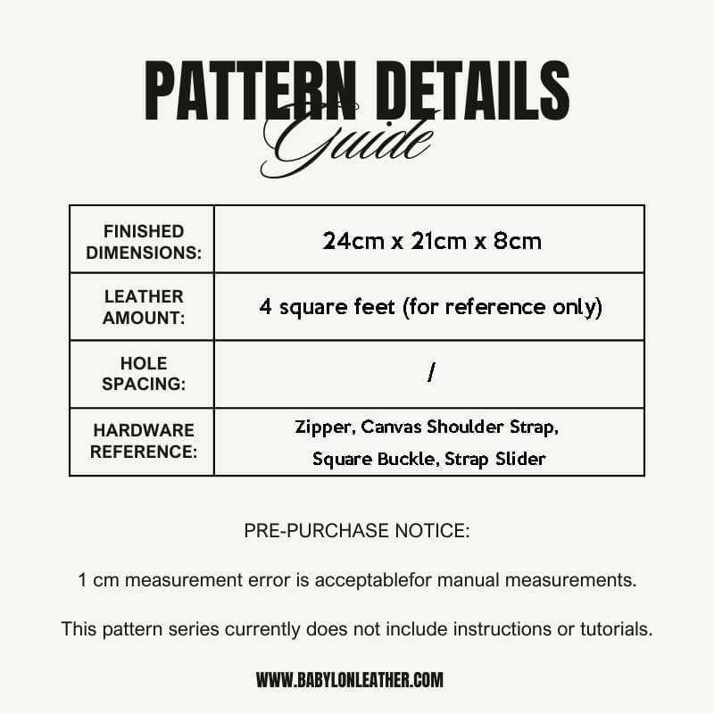 BABYLON™ Men’s Messenger Shoulder Bag Pattern AAB - 961 - Babylon LeatherBabylon LeatherAAB-961-Kraft Board
