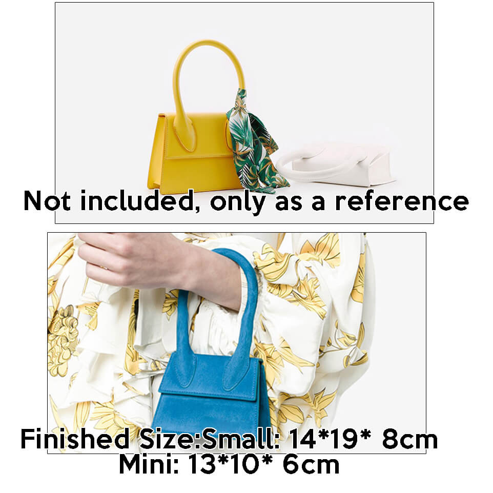 BABYLON™ Mini Tote Bag Leather Working Pattern AAB - 389 - Babylon LeatherBabylon LeatherAAB-389-Kraft Board-Small