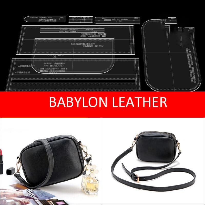 BABYLON™ Minimalist Crossbody Bag Leather Pattern AAB - 142 - Babylon LeatherBabylon LeatherAAB - 142 - Kraft Board