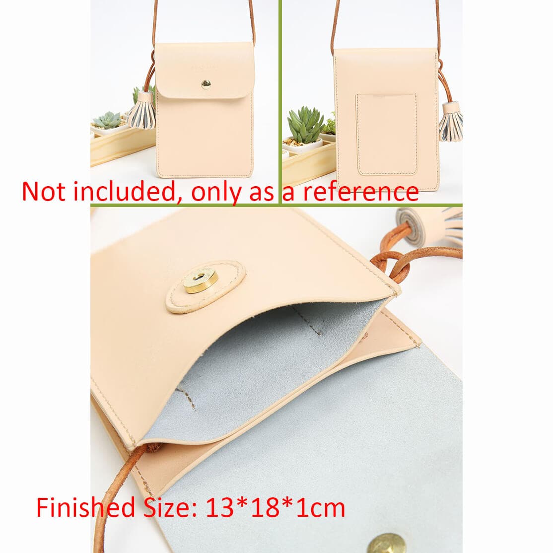 BABYLON™ Minimalist Phone Bag Pattern AAB - 807 - Babylon LeatherBabylon LeatherAAB - 807 - Kraft Board