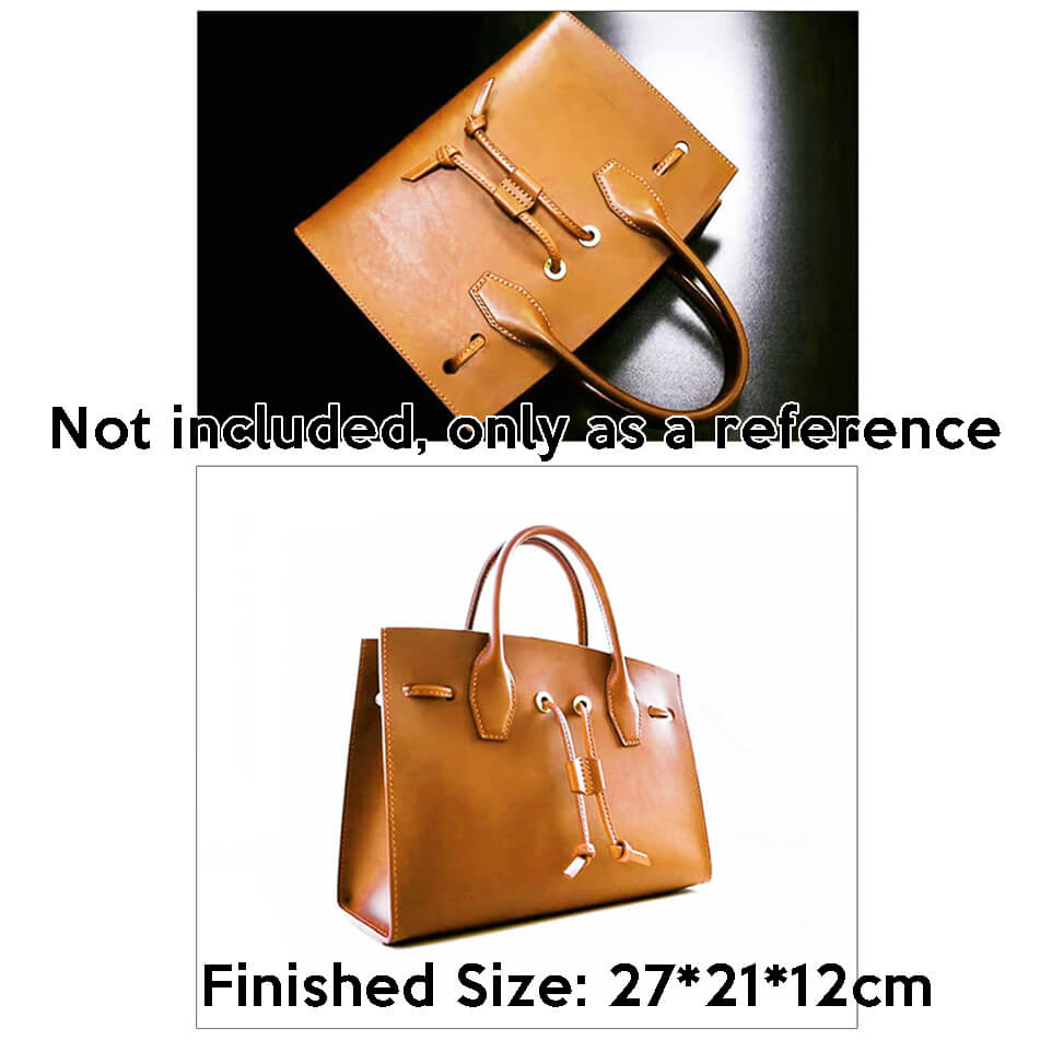 BABYLON™ Oil Tanned Leather Tote Bag Pattern AAB - 702 - Babylon LeatherBabylon LeatherAAB - 702 - Kraft Board
