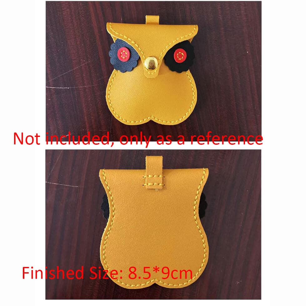 BABYLON™ Owl Coin Purse Making Pattern AAB - 742 - Babylon LeatherBabylon LeatherAAB - 742 - Kraft Board