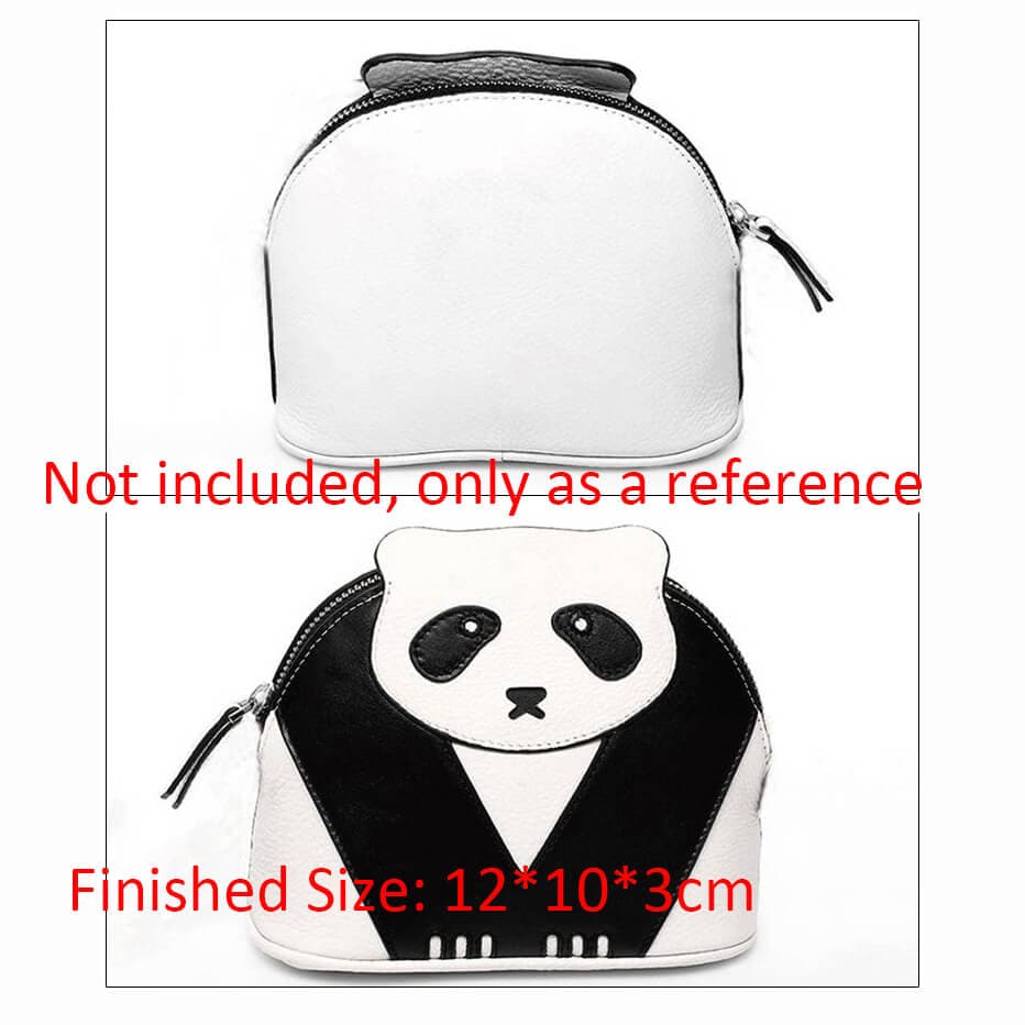 BABYLON™ Panda Cartoon Coin Purse Pattern AAB - 04 - Babylon LeatherBabylon LeatherAAB - 04 - Kraft Board