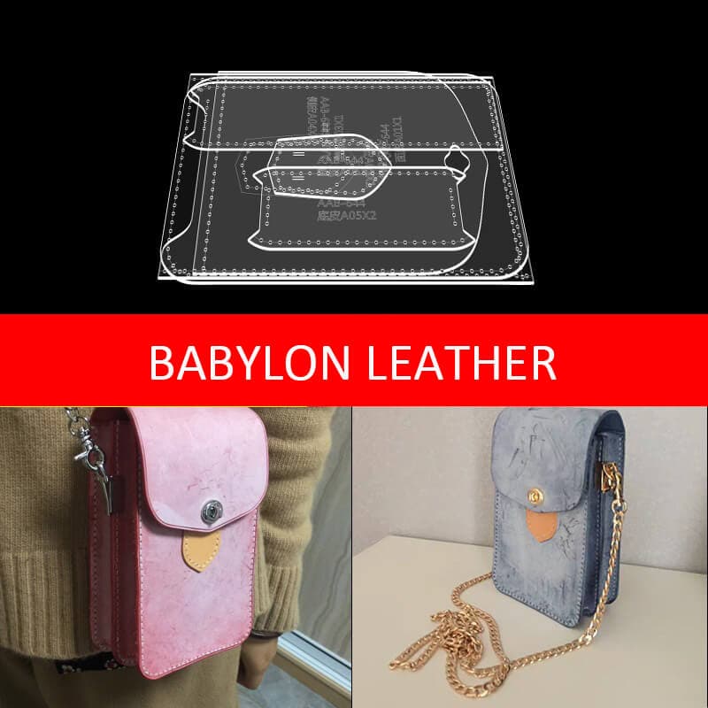 BABYLON™ Phone Bag DIY Leather Pattern AAB - 644 - Babylon LeatherBabylon LeatherAAB - 644 - Kraft Board
