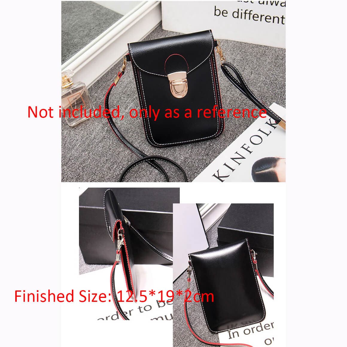 BABYLON™ Phone Bag Pattern AAB - 561 - Babylon LeatherBabylon LeatherAAB - 561 - Kraft Board