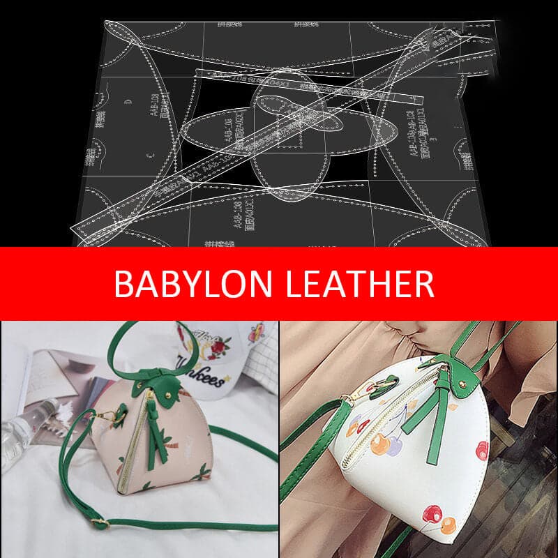 BABYLON™ Pyramid Handbag Pattern AAB - 108 - Babylon LeatherBabylon LeatherAAB - 108 - Kraft Board
