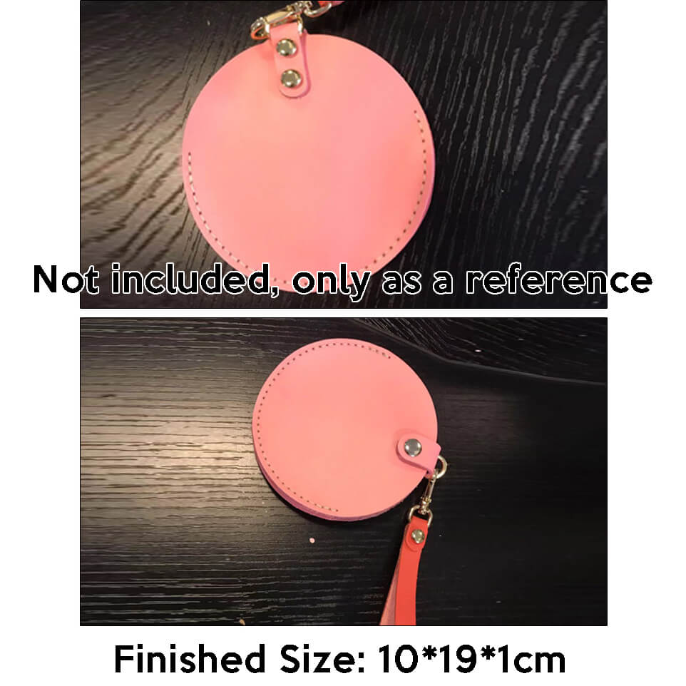 BABYLON™ Round Coin Purse Handmade Pattern AAB - 338 - Babylon LeatherBabylon LeatherAAB-338-Kraft Board