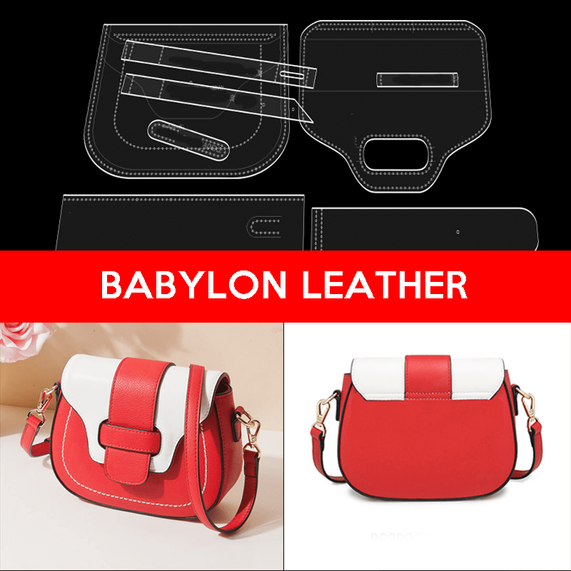 BABYLON™ Saddle Bag Leather Crafting DIY Pattern AAB - 415 - Babylon LeatherBabylon LeatherAAB-415-Kraft Board