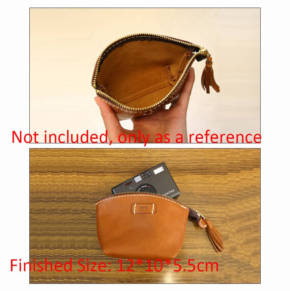 BABYLON™ Shell Coin Purse Handmade Making Pattern AAB - 230 - Babylon LeatherBabylon LeatherAAB - 230 - Kraft Board - Small - 16x13x8cm