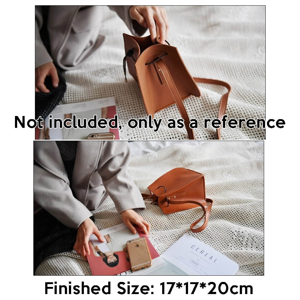 BABYLON™ Shoulder Bucket Bag Leather Gift Pattern JBX - 08 - Babylon LeatherBabylon LeatherJBX-08-Kraft Board