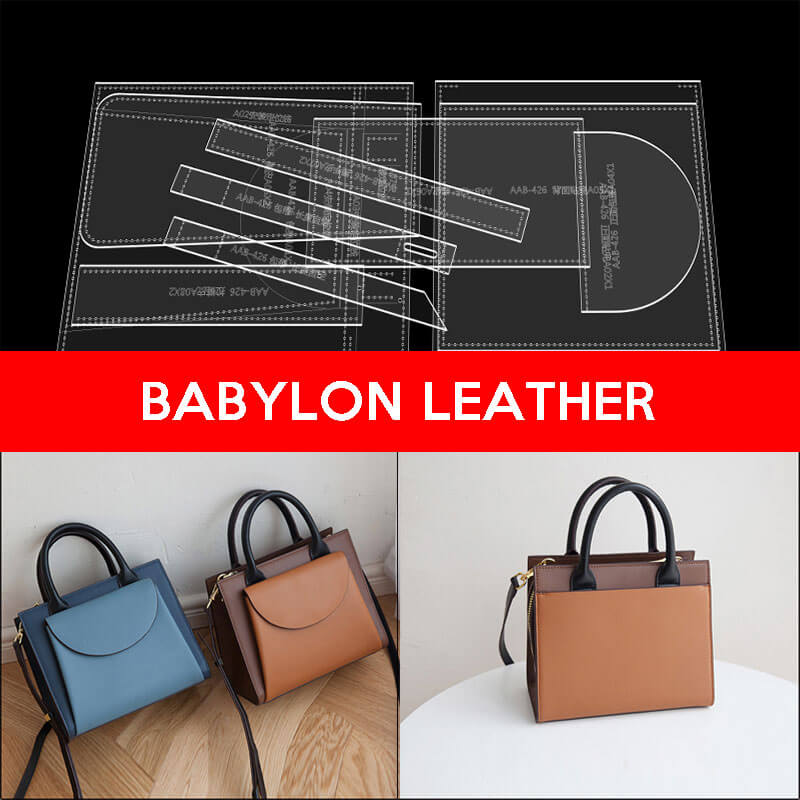 BABYLON™ Shoulder Tote Bag Handmade Gift Pattern AAB - 426 - Babylon LeatherBabylon LeatherAAB-426-Kraft Board