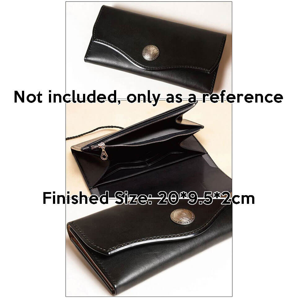 BABYLON™ Simple Leather Card Holder Pattern AAB - 15 - Babylon LeatherBabylon LeatherAAB-15-Kraft Board