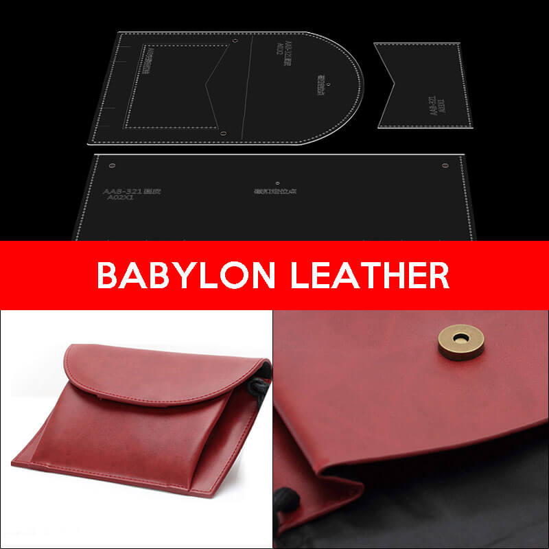 BABYLON™ Simple Shoulder Bag Leather Gift Pattern AAB - 321 - Babylon LeatherBabylon LeatherAAB - 321 - Kraft Board