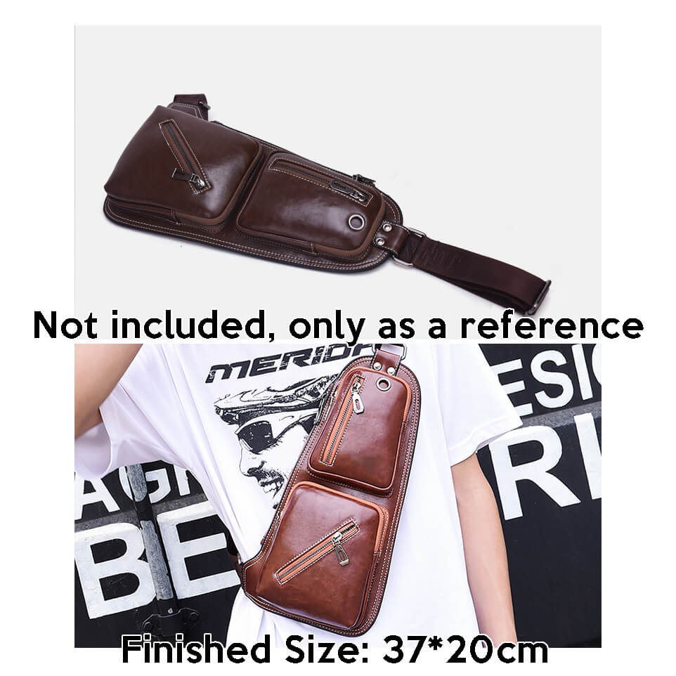 BABYLON™ Sling Bag Leather Crafting Pattern AAB - 534 - Babylon LeatherBabylon LeatherAAB - 534 - Kraft Board