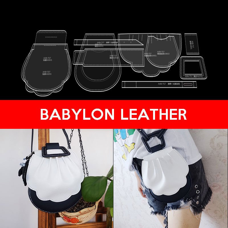 BABYLON™ Small Phone Bag Leather Pattern AAB - 717 - Babylon LeatherBabylon LeatherAAB - 717 - Kraft Board