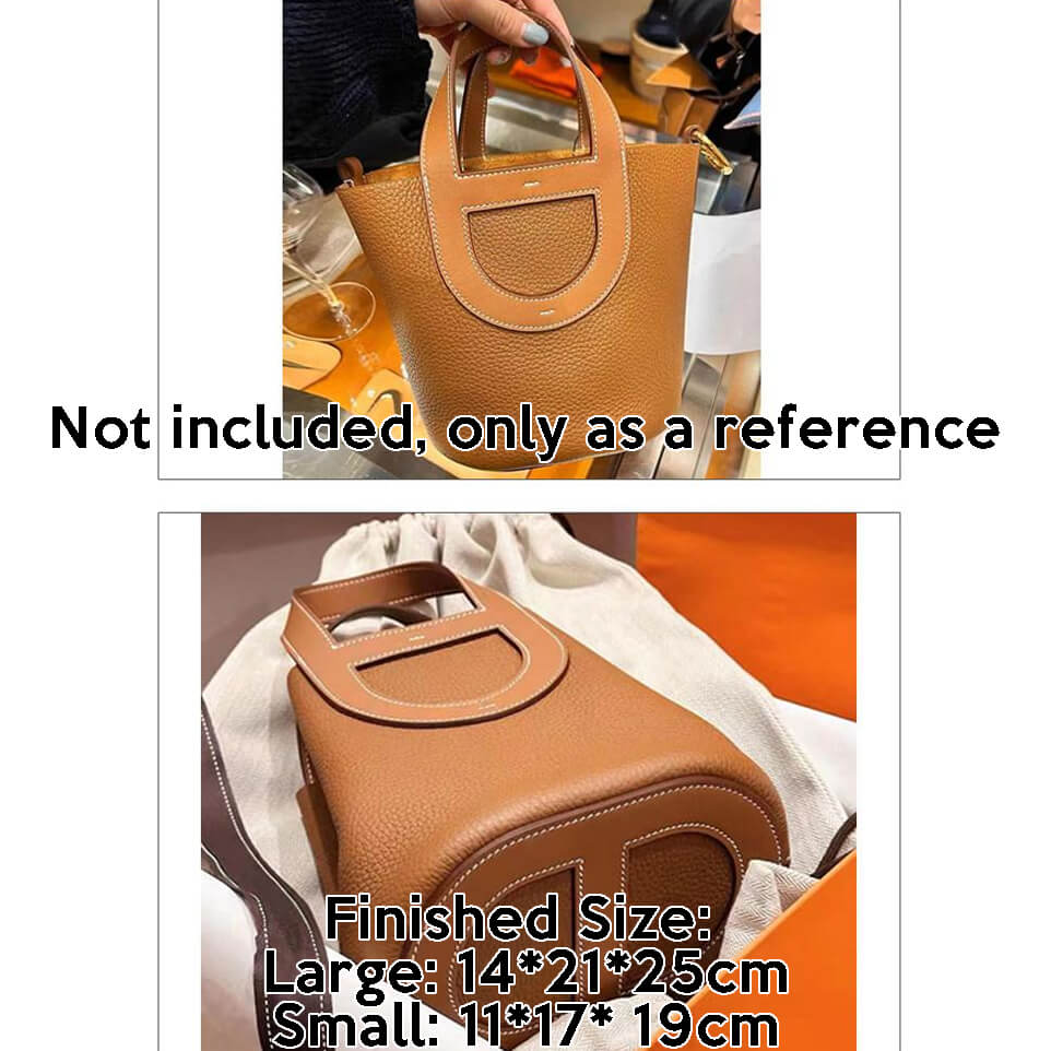 BABYLON™ Small Picotin Lock Bag Making Pattern AAB - 914 - Babylon LeatherBabylon LeatherAAB-914-Kraft Board-L