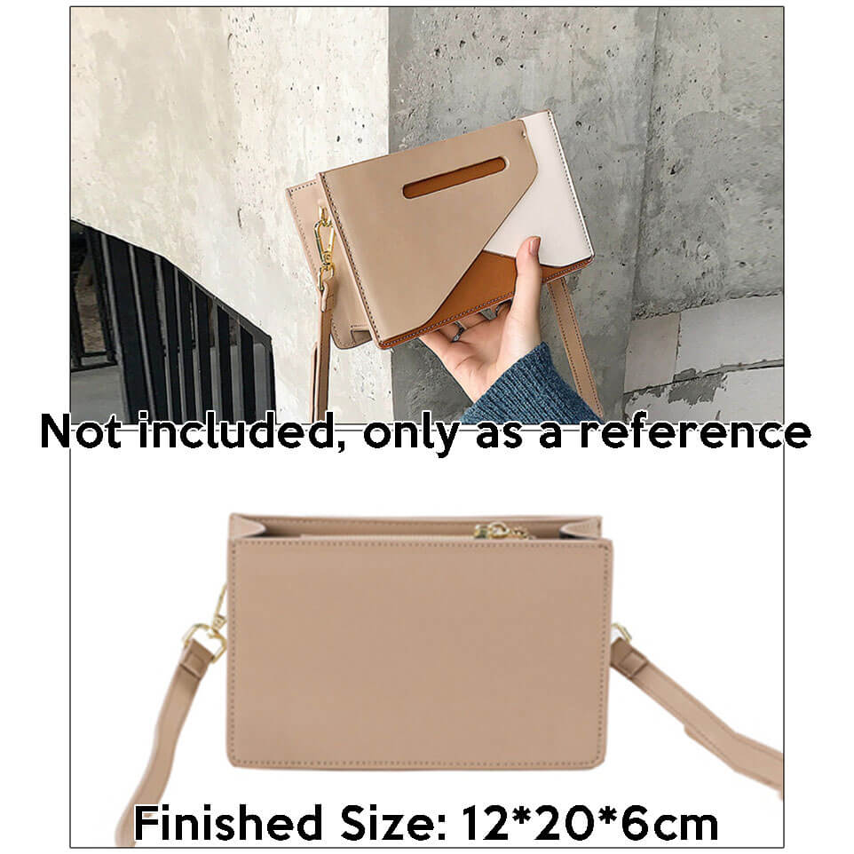 BABYLON™ Square Shoulder Bag Women's Pattern AAB - 425 - Babylon LeatherBabylon LeatherAAB-425-Kraft Board