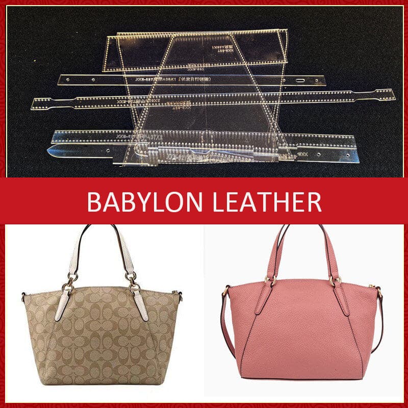 BABYLON™ Tote Bag Leather Making Pattern AAB - 828 - Babylon LeatherBabylon LeatherAAB - 828 - Kraft Board