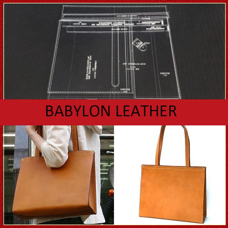 BABYLON™ Tote Shoulder Bag Leather Pattern AAB - 832 - Babylon LeatherBabylon LeatherAAB - 832 - Kraft Board