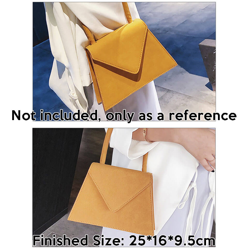 BABYLON™ Trapezoid Shoulder Bag Pattern AAB - 663 - Babylon LeatherBabylon LeatherAAB - 663 - Kraft Board