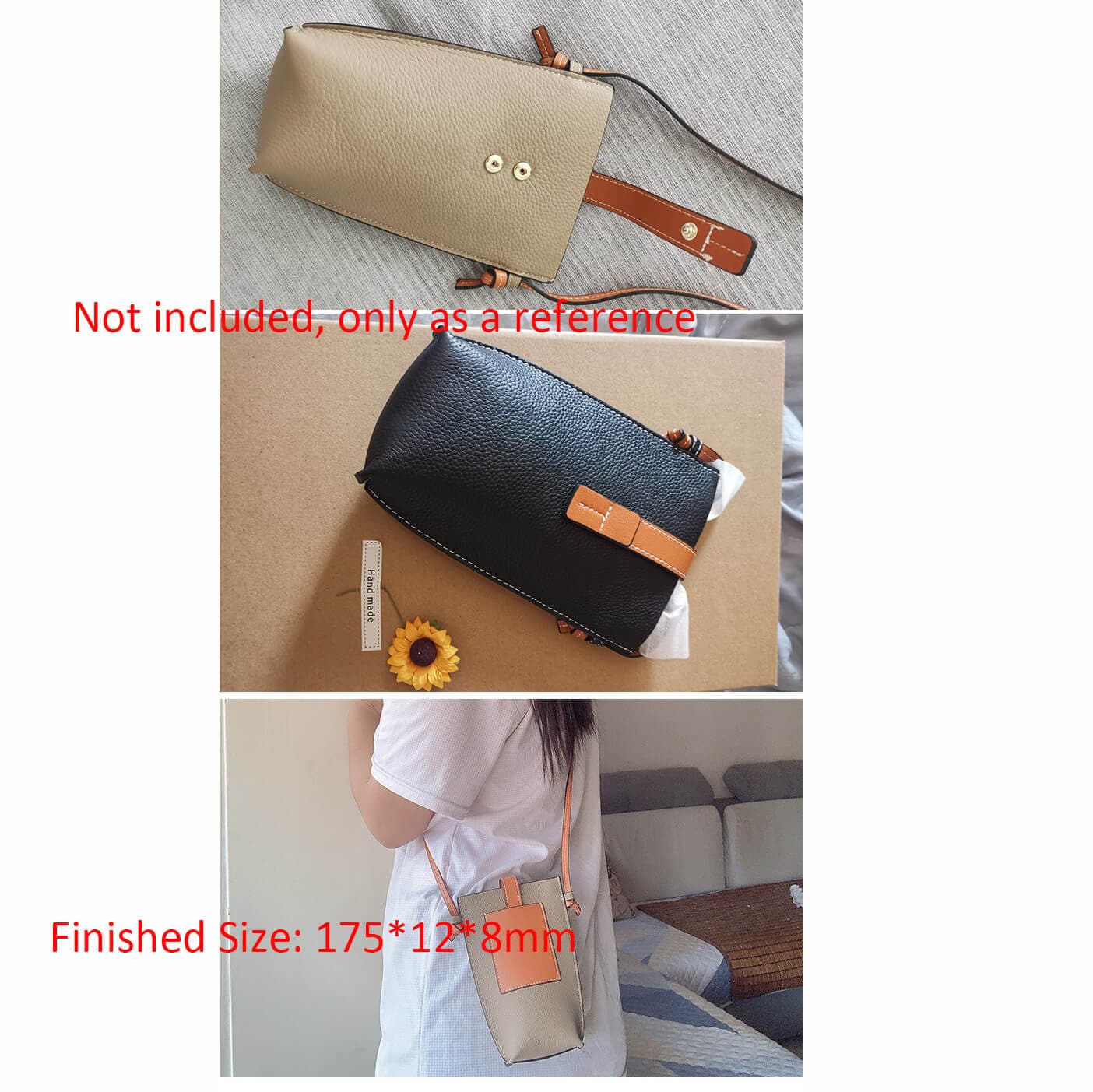 BABYLON™ Unique Phone Bag Leather Craft Pattern AAB - 791 - Babylon LeatherBabylon LeatherAAB - 791 - Kraft Board