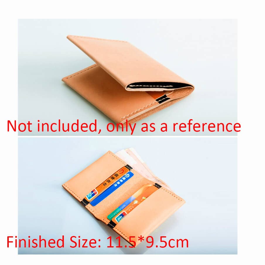 BABYLON™ Vegetable - Tanned Leather Short Wallet Pattern AAB - 768 - Babylon LeatherBabylon LeatherAAB - 768 - Kraft Board