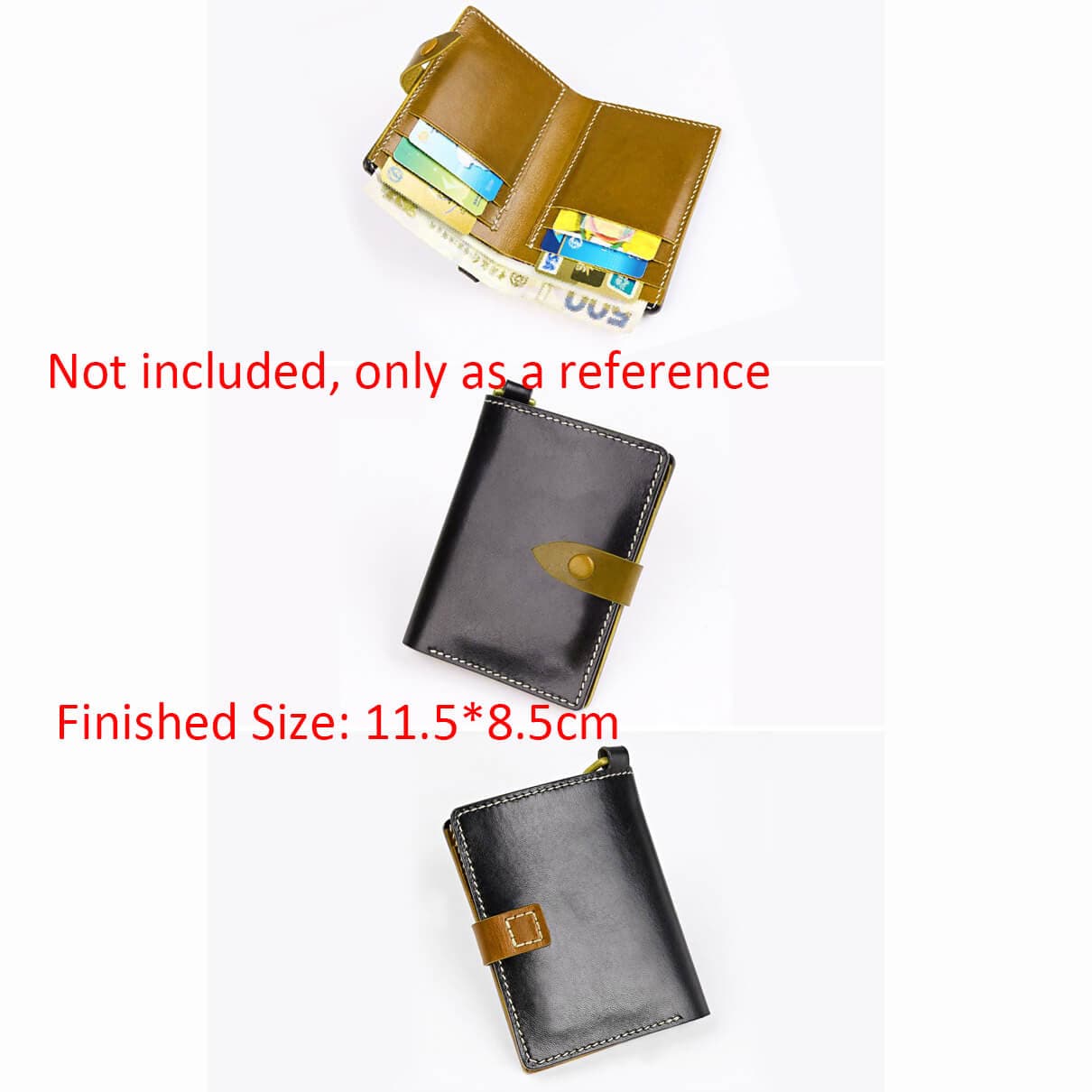 BABYLON™ Vertical Wallet DIY Pattern AAB - 809 - Babylon LeatherBabylon LeatherAAB - 809 - Kraft Board