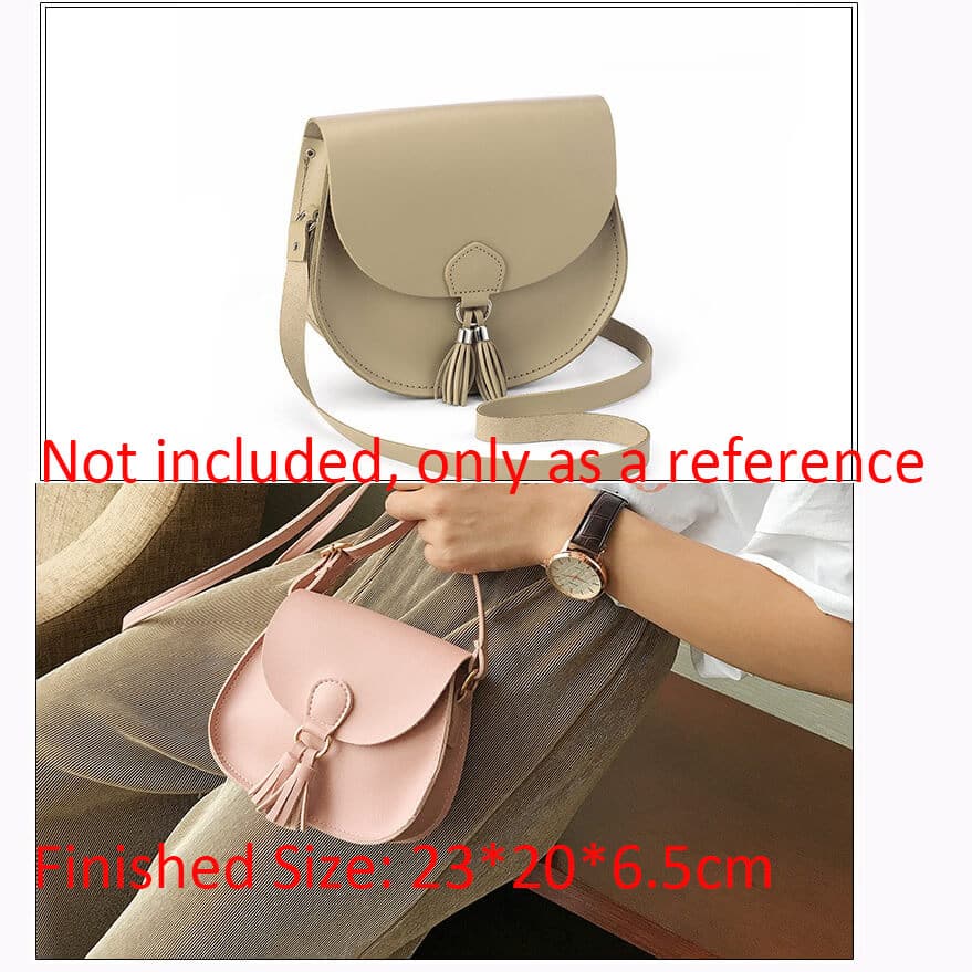 BABYLON™ Vintage Saddle Bag Pattern AAB - 57 - Babylon LeatherBabylon LeatherAAB - 57 - Kraft Board - Medium - 23x20x6.5cm