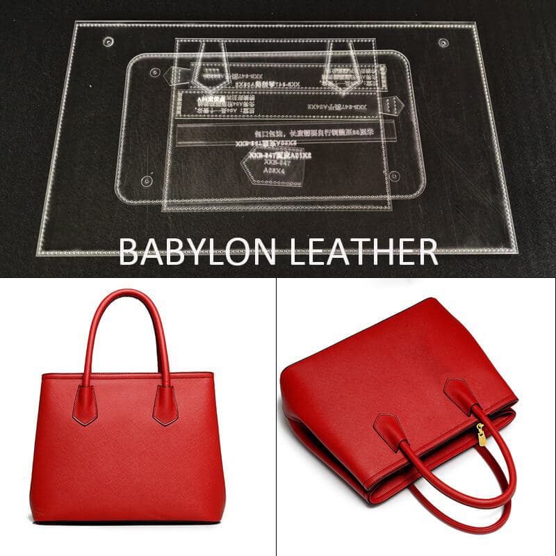BABYLON™ Women' Shoulder Tote Bag Pattern AAB - 695 - Babylon LeatherBabylon LeatherAAB - 695 - Kraft Board