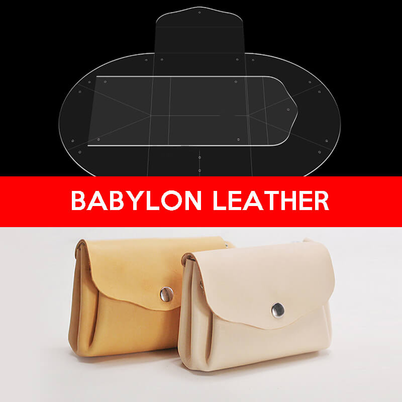 BABYLON™ Women's Clutch Gift Making Pattern AAB - 313 - Babylon LeatherBabylon LeatherAAB - 313 - Kraft Board