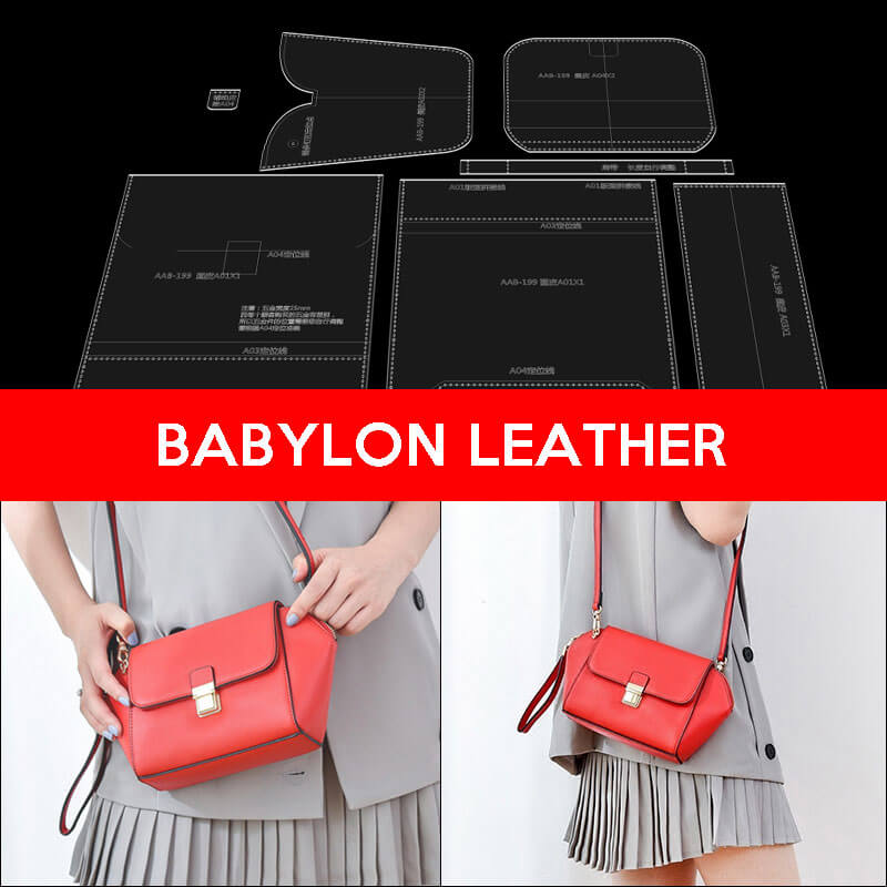 BABYLON™ Women's Cute Crossbody Bag Pattern AAB - 199 - Babylon LeatherBabylon LeatherAAB - 199 - Kraft Board