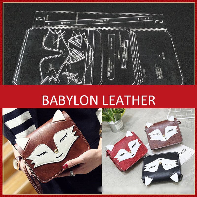 BABYLON™ Women's Fox Crossbody Bag Pattern AAB - 105 - Babylon LeatherBabylon LeatherAAB - 105 - Kraft Board