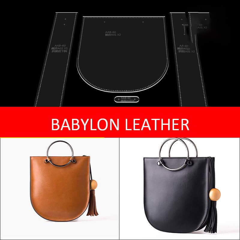BABYLON™ Women's Handbag Crafting Pattern AAB - 60 - Babylon LeatherBabylon LeatherAAB - 60 - Kraft Board