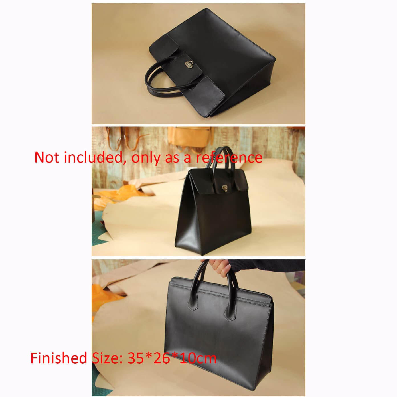 BABYLON™ Women's Handbag Leather DIY Pattern AAB - 32 - Babylon LeatherBabylon LeatherAAB - 32 - Kraft Board